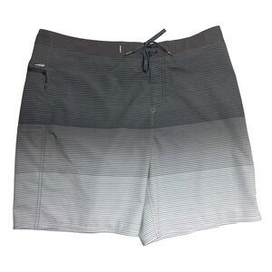 Quiksilver Men's Size‎ 40 Black Surfsilk 19" Beach Swim Boardshorts